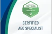 Certified AEO Specialist badge